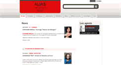 Desktop Screenshot of alias-talents.com