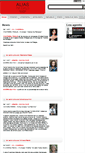 Mobile Screenshot of alias-talents.com